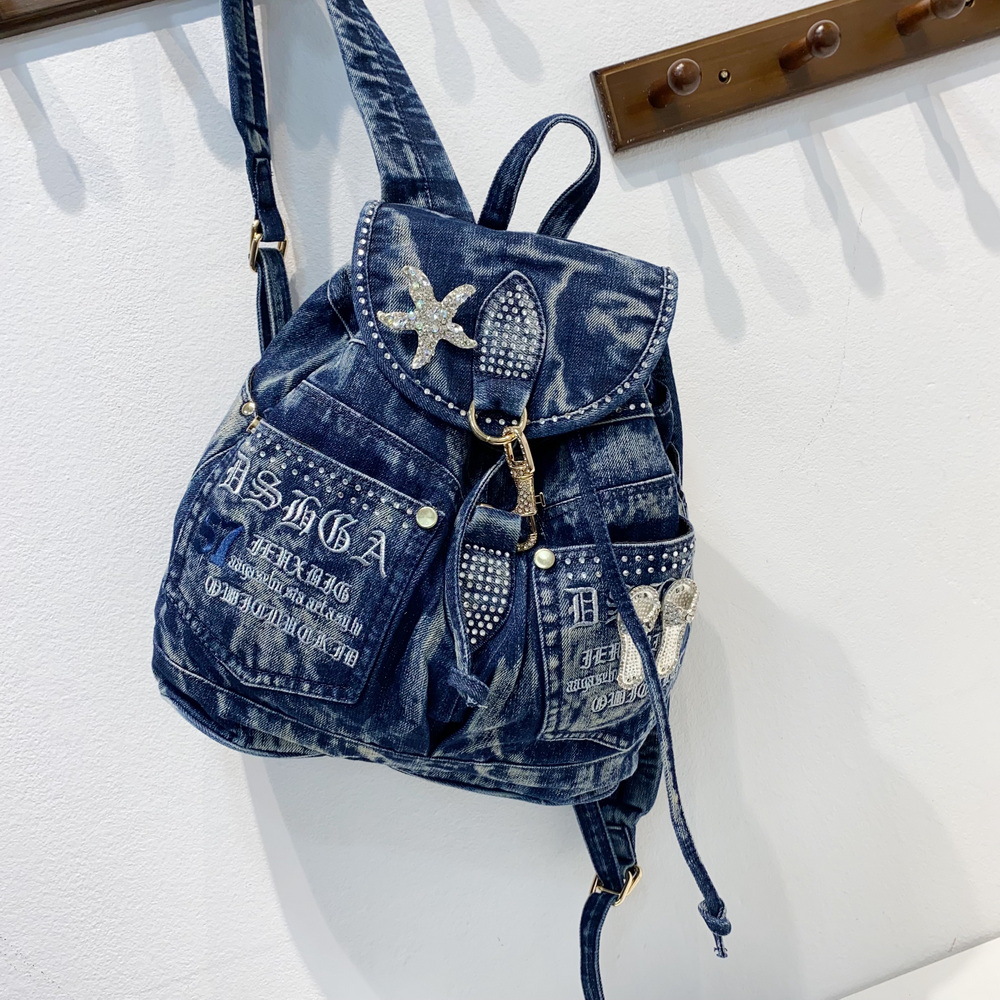 Luxury Bags Denim - IPinee luxe Denim femmes sac à