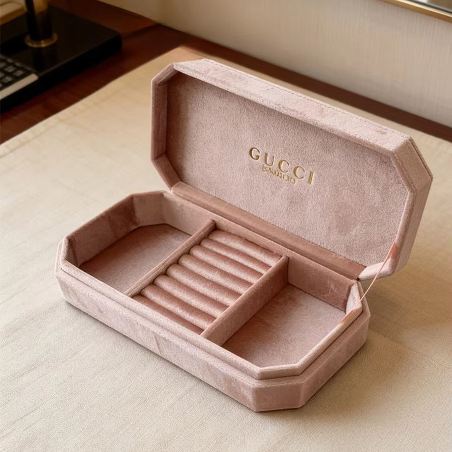 Luxury Bags Gucci - Sac Gucci Gucci en velours rose