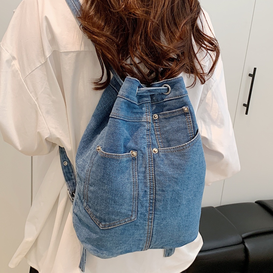 Luxury Bags Denim - Sacs à dos en denim pour
