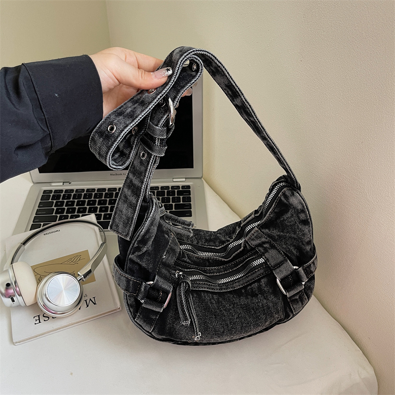 Sac à bandoulière en Denim pou - Luxury Bags Denim avis et prix