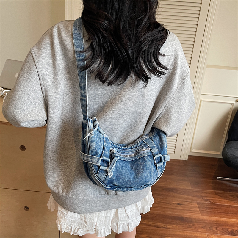 Sac à bandoulière en Denim pou - Luxury Bags Denim avis et prix