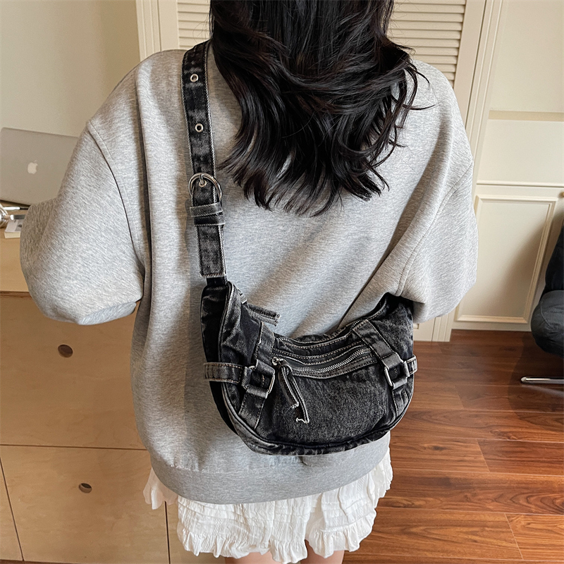 Sac à bandoulière en Denim pou - Luxury Bags Denim avis et prix