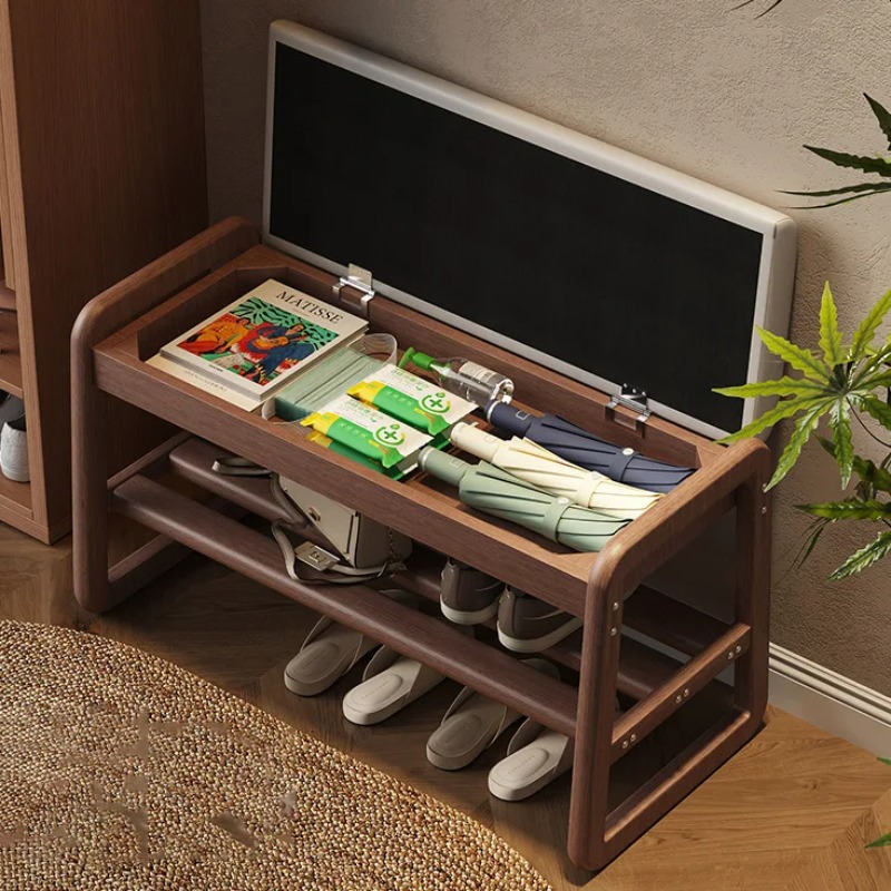 Tabouret à chaussures en bois  - Luxury Bags And Shoes avis et prix