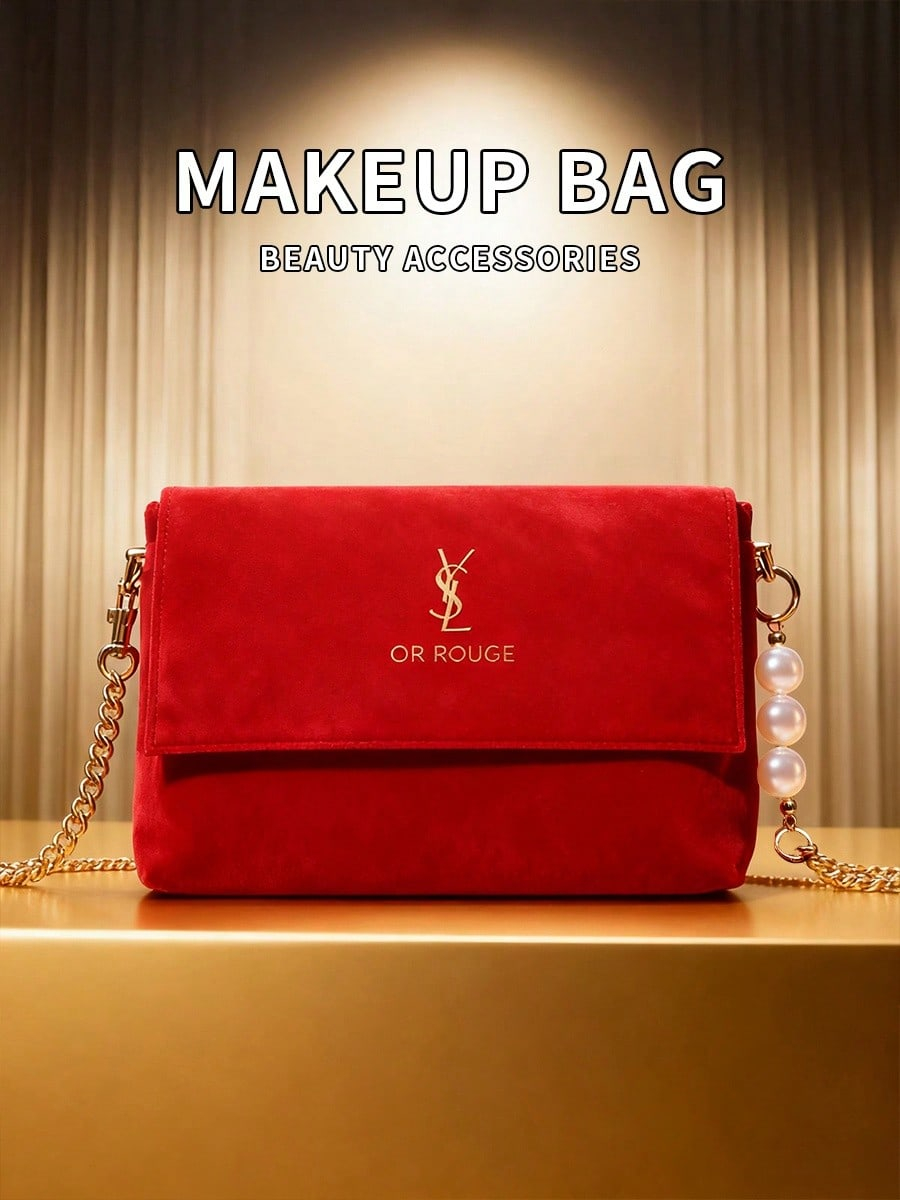 Sac de maquillage DIY YSL Red  - Women Luxury Bags Ysl avis et prix