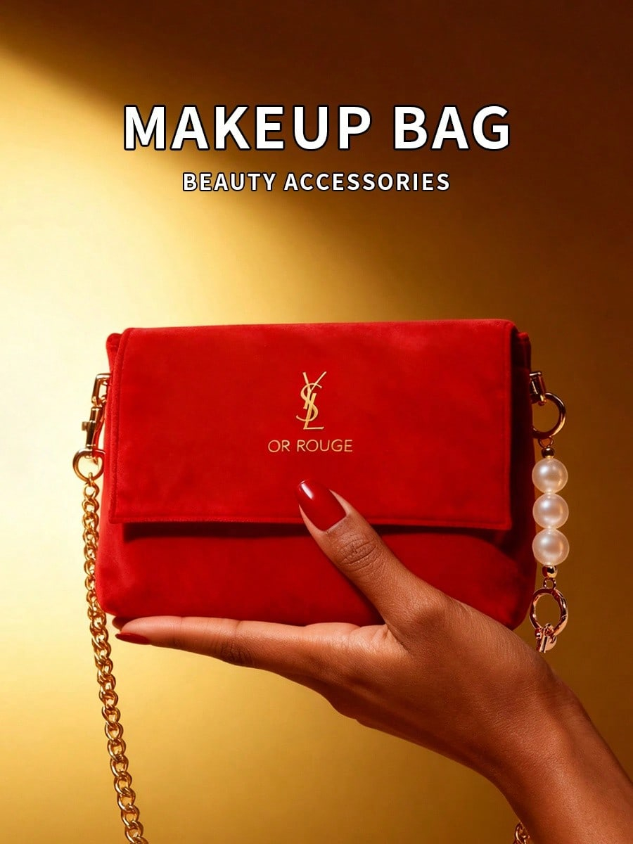 Sac de maquillage DIY YSL Red  - Women Luxury Bags Ysl avis et prix