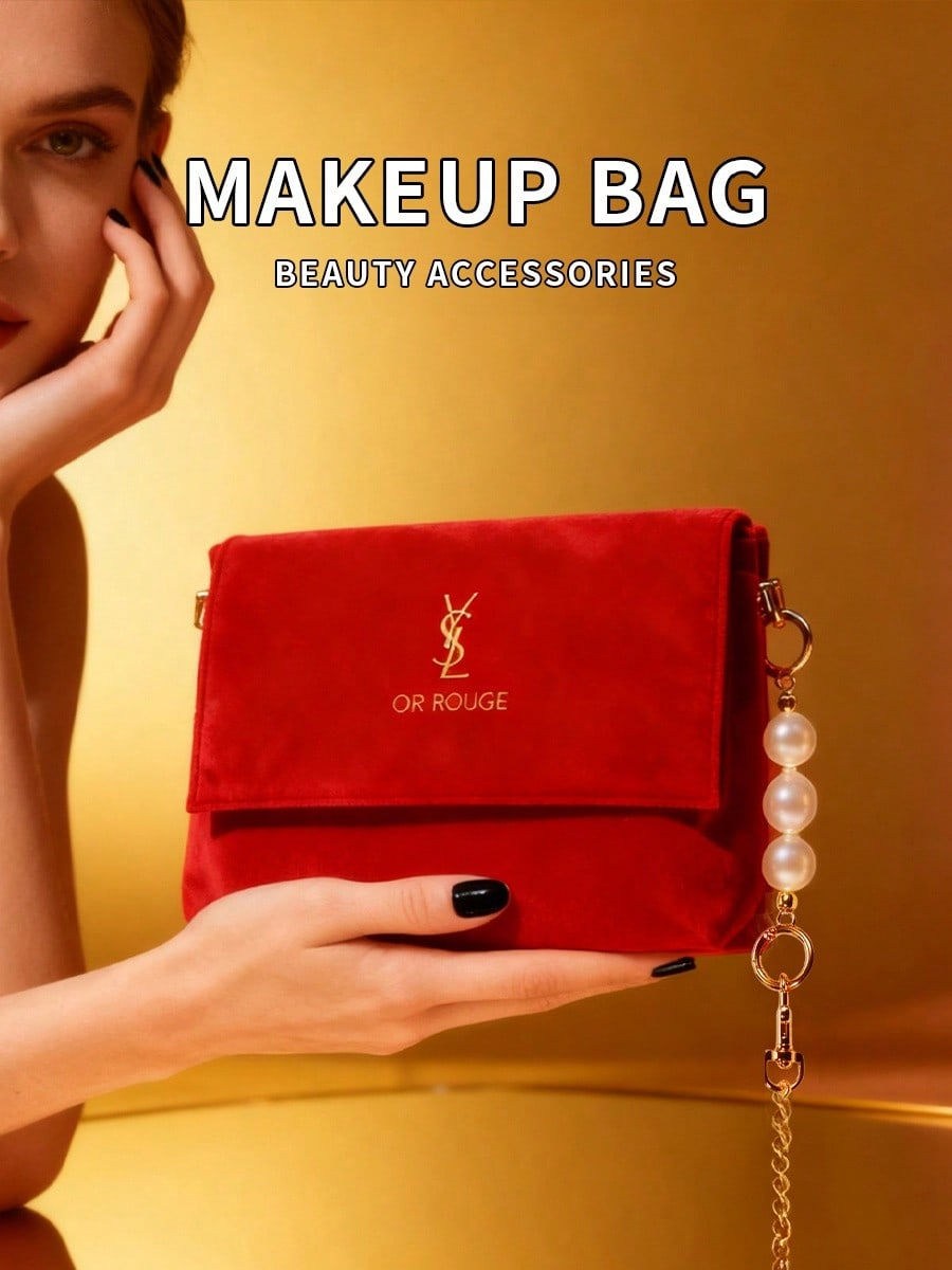 Sac de maquillage DIY YSL Red  - Women Luxury Bags Ysl avis et prix