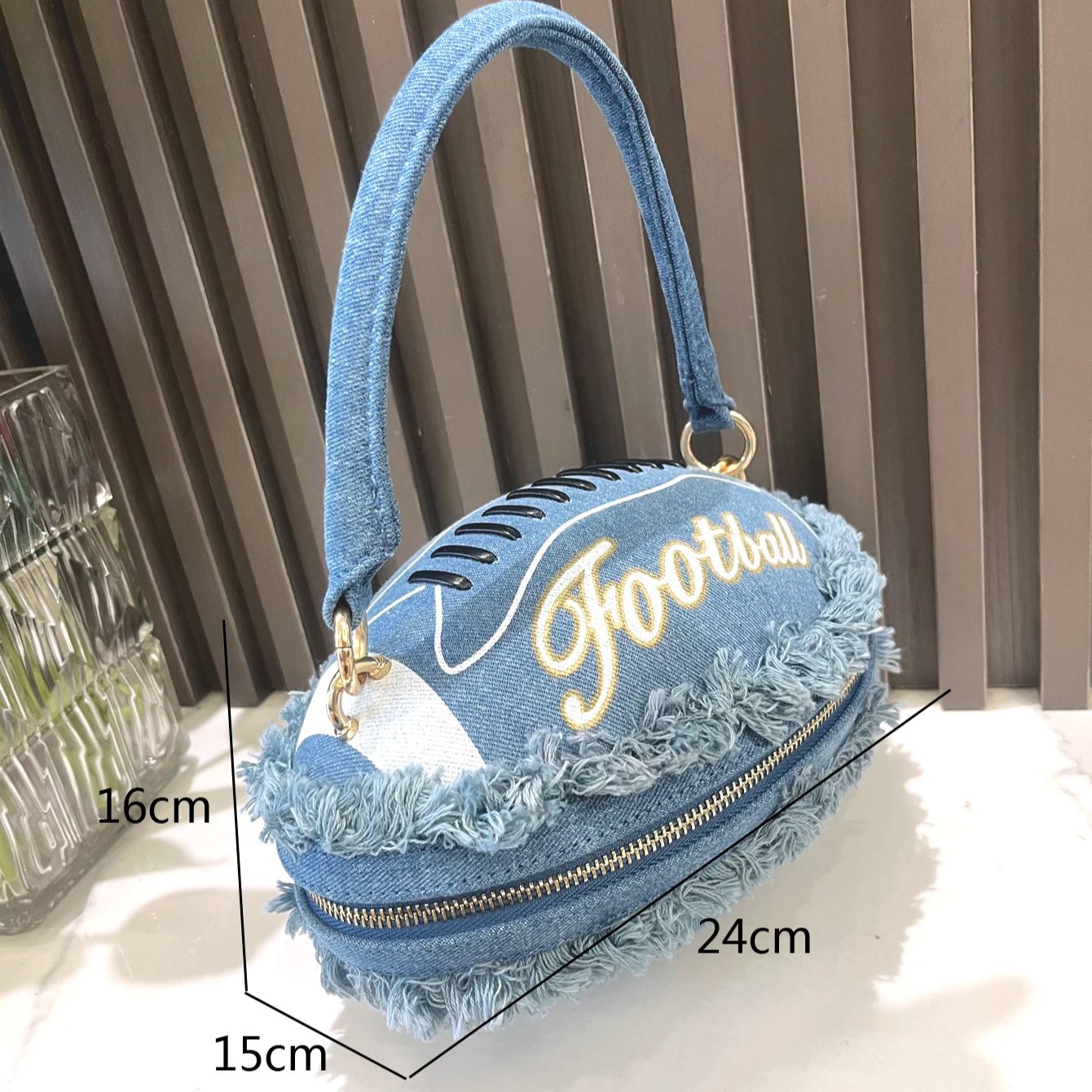 Sac à main en denim en forme d - Luxury Bags Denim avis et prix