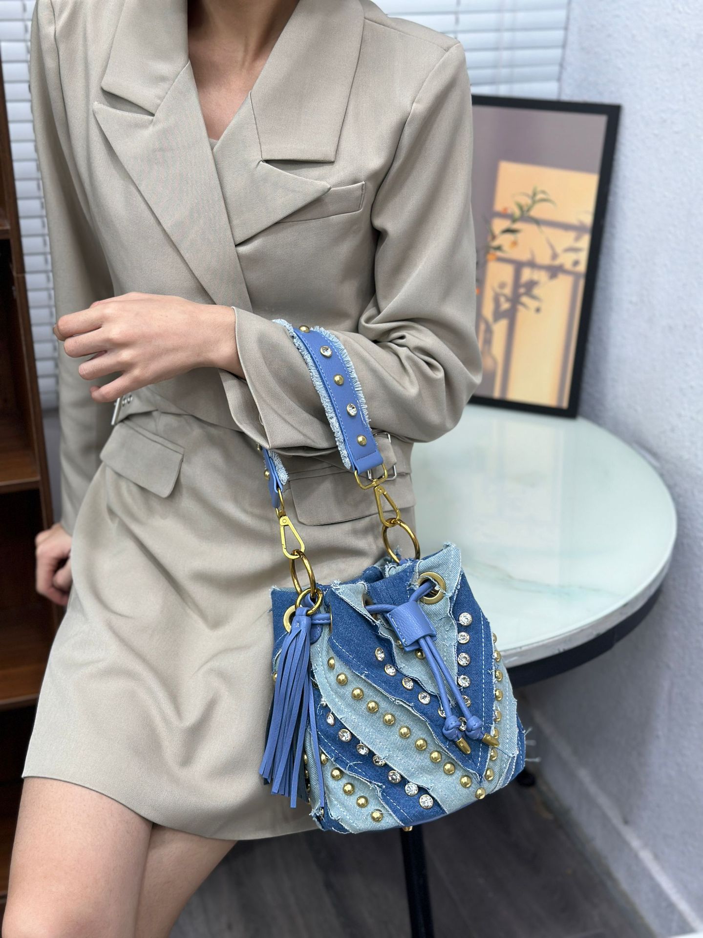 Sac à main de luxe léger et te - Luxury Bags Denim avis et prix