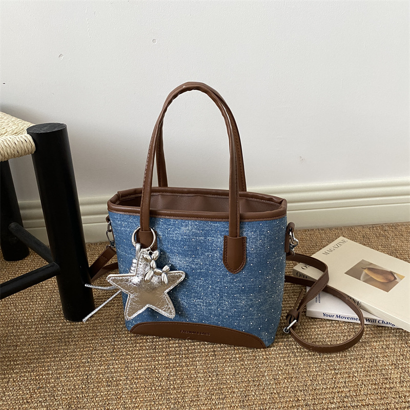 Sac fourre-tout en jean grande - Luxury Bags Denim avis et prix